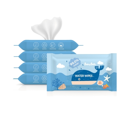 EDI Pure Water Baby Wipes 99 5 Pure Water Wipes OEM 60pulls دستمال مرطوب یکبار مصرف