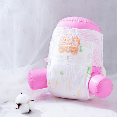 پوشک یکبارمصرف کودک Oem Odm Elastic Waist Soft Dry پوشک بچه جاذب قوی