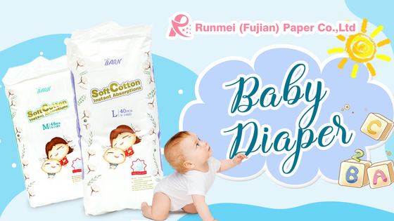 برچسب خصوصی Pull Up Baby Diaper Breathable OEM Design Factory Factory ارائه می دهد