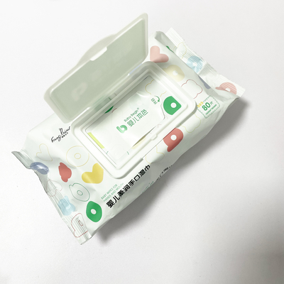 دستمال مرطوب دستمال مرطوب کودک قابل تجزیه زیستی OEM 99.5 دستمال مرطوب مبتنی بر آب خالص