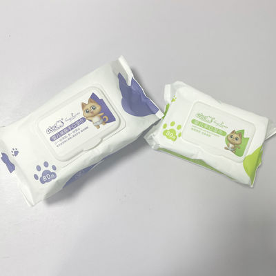 بافت مرطوب 80 دستمال مرطوب نوزادی نرم با درب را می کشد