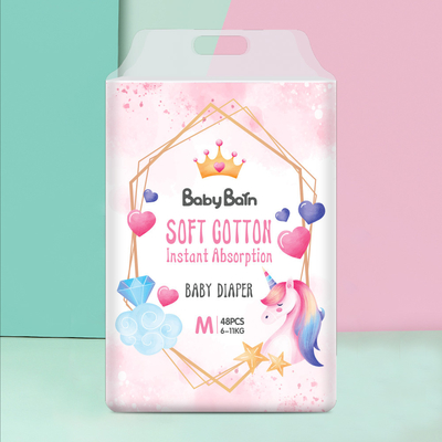 پوشک بچه یکبار مصرف جادویی A Grade Sleep Soft Baby Pull Up