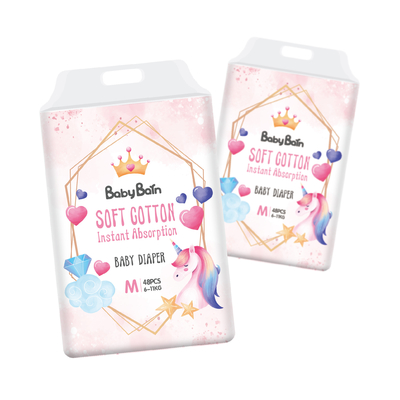 پوشک بچه یکبار مصرف جادویی A Grade Sleep Soft Baby Pull Up