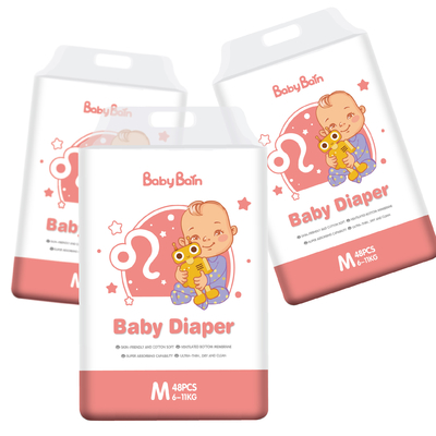 پوشک بچه تنفسی پوشک بچه سافت کوچک A Grade Nappy