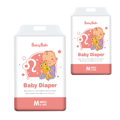 پوشک بچه تنفسی پوشک بچه سافت کوچک A Grade Nappy