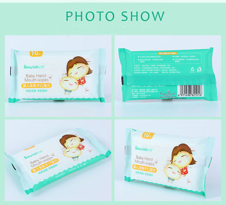 دستمال مرطوب آب انبار بچه ارگانیک تمیز کننده نرم نبافته