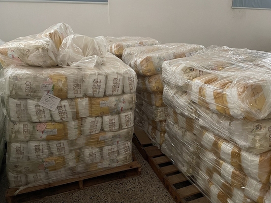 پوشک یکبار مصرف الاستیک کمر بند یکبار مصرف فوق العاده خشک جاذب قوی