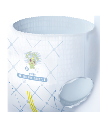 OEM ODM Organic Cotton Diapers یکبار مصرف پوشک بچه برای نوزاد
