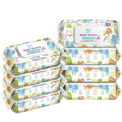 دستمال مرطوب کودک ارگانیک چینی مواد تمیزکننده یکبار مصرف Spunlace