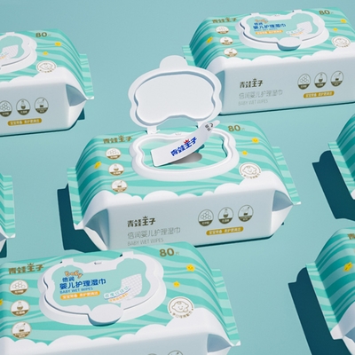 OEM Cleaning Wet Tissue برچسب خصوصی سفر بسته بندی شده برای هتل