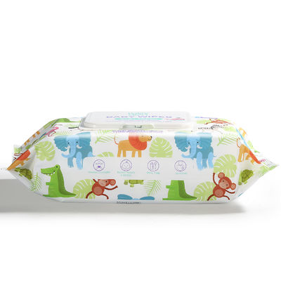 دستمال مرطوب مرطوب یکبار مصرف ارگانیک کودک بدون الکل OEM سفارشی شده است