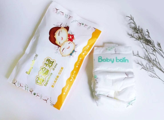 پوشک یکبار مصرف یکبار مصرف با برچسب خصوصی Dry Soft