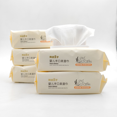 مراقبت از پوست حساس ECO Friendly Wet Baby Wet Baby Care الیاف گیاهی بامبو