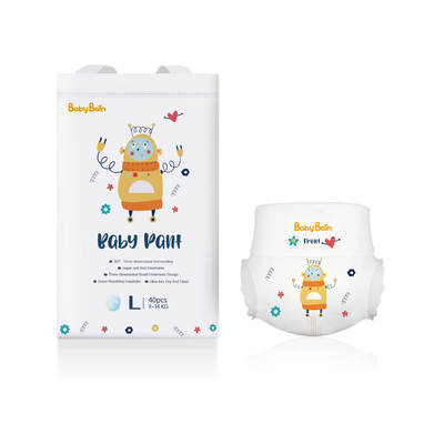 پوشک یکبار مصرف با کیفیت بالا از پارچه نبافته سفارشی Dipers Baby Skin Friendly