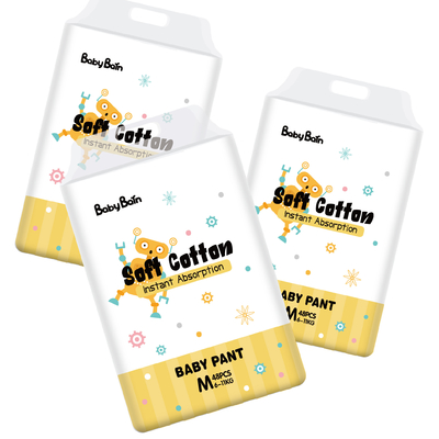 OEM ODM Magic Cotton پوشک یکبار مصرف کودک قابل تنفس