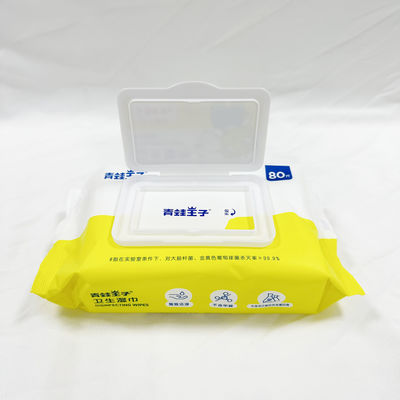 دستمال مرطوب یکبار مصرف پارچه نبافته Spunlace برای کودکان بزرگسال