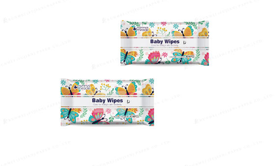 خوب فرمول سخت پلاستیک لب 80 دستمال مرطوب مرطوب بدون الکل می کشد