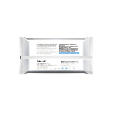 خوب فرمول سخت پلاستیک لب 80 دستمال مرطوب مرطوب بدون الکل می کشد