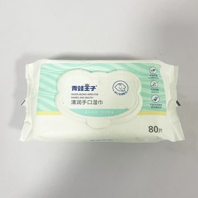 دستمال مرطوب کودک یکبار مصرف نرم یکبار مصرف حرفه ای برای مراقبت از پوست حساس