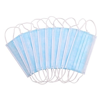 ماسک صورت یکبار مصرف Earloop تنفسی Elastic Earloop EN 14683 TYPE IIR