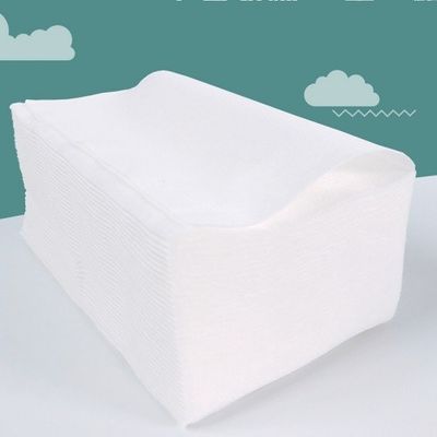 پاک کننده OEM پاک کننده بدون روغن آرایش ارگانیک پاک کننده برچسب خصوصی دستمال مرطوب پنبه ای خشک صورت