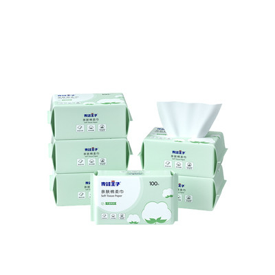 دستمال مرطوب خشک یکبار مصرف OEM دستمال مرطوب خشک پاک کننده صورت نرم پنبه ای