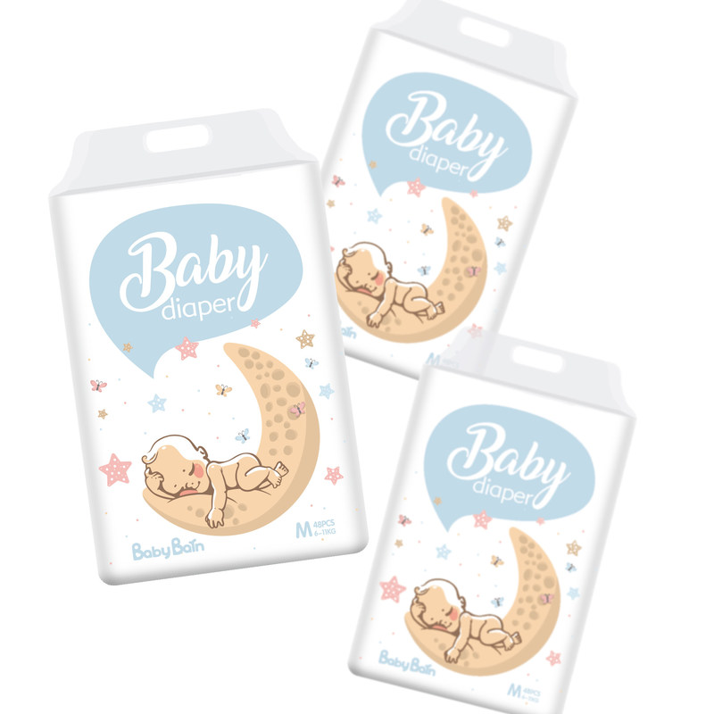 تولید پوشک های یکبار مصرف 100% فیبر بامبو با زیست تخریب پذیر برای کودک