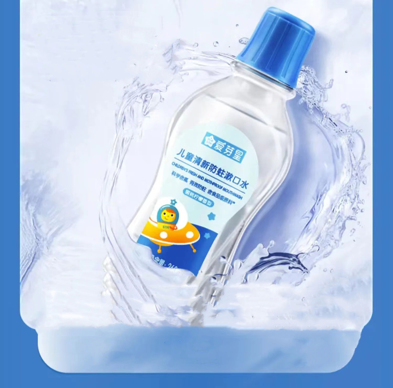 260 میلی لیتر دهان شویه Oral Care Oral Hygiene Tool ضد پروانه تازه کودکان