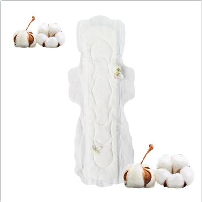 نوار بهداشتی زنانه 300mm 320mm 410mm فیلم پلی اتیلن تنفسی بالدار